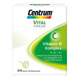 Abbildung: Centrum Vital Fokus Vitamin B-Komplex Granulat Granulat, 24 St PZN 13511854