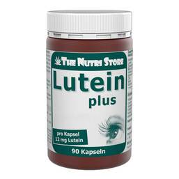 Abbildung: Lutein 12 mg plus Zeaxanthin Heidelbeer Kapseln 90 St, Kapseln PZN 13512747