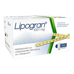Abbildung: Lipogran Tabletten Tabletten, 180 St PZN 13513037