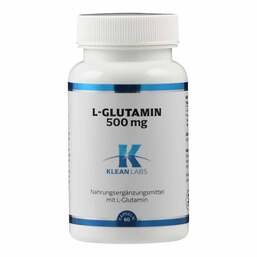 Abbildung: L-Glutamin 500 mg Kapseln 60 St, Kapseln PZN 13517130