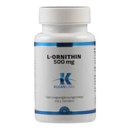 Abbildung: L-Ornithin 500 mg Kapseln 60 St, Kapseln PZN 13517147