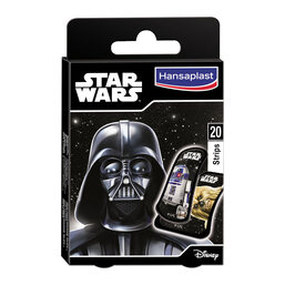 Abbildung: Hansaplast Kids Star Wars Strips Pflaster, 20 St PZN 13566849
