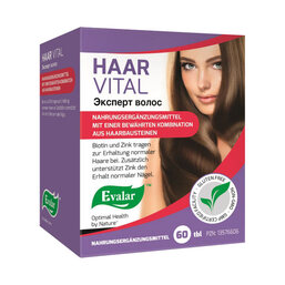 Abbildung: Haar Vital Tabletten Tabletten, 60 St PZN 13576606