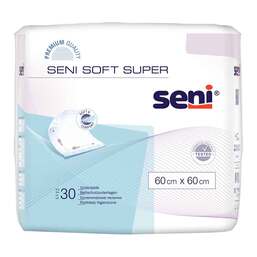 Abbildung: Seni Soft Super Bettschutzunterlagen 60x60 cm 30 St PZN 13598542