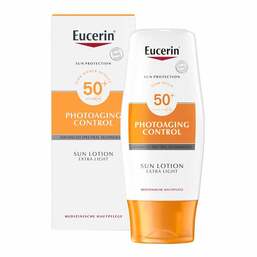 Abbildung: Eucerin Sun Lotion Photoaging Control LSF 50+ Lotion, 150 ml PZN 13649400