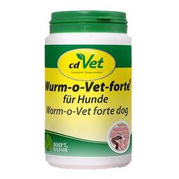 Abbildung: Wurm-o-Vet forte Pulver für Hunde Pulver, 300 g PZN 13649848