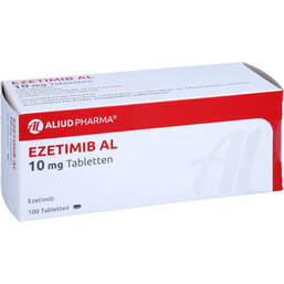 Abbildung: Ezetimib AL 10 mg Tabletten 100 St, Tabletten PZN 13651472