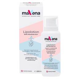 Abbildung: Mavena Lipolotion Lotion, 200 ml PZN 13654200