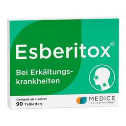 Abbildung: Esberitox® Tabletten bei Erkältungskrankheiten 90 St, Tabletten PZN 13654341
