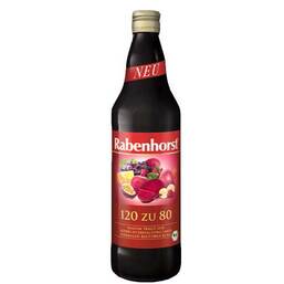 Abbildung: Rabenhorst 120 zu 80 Bio Saft Saft, 700 ml PZN 13655352