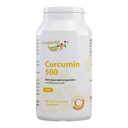 Abbildung: Curcumin 500 Kapseln 120 St, Kapseln PZN 13655949