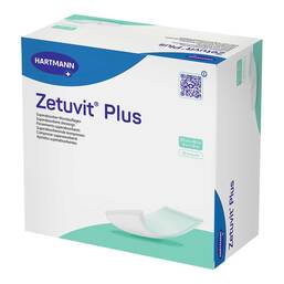 Abbildung: Zetuvit Plus extrastarke Saugkompr.steril 20x40 cm 10 St, Kompressen PZN 13657517