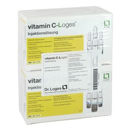 Abbildung: vitamin C-Loges® Injektionslösung Injektionslösung, 100X5 ml PZN 13699668