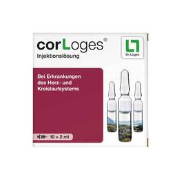 Abbildung: Cor Loges Injektionslösung Ampullen Ampullen, 10X2 ml PZN 13699711