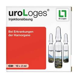 Abbildung: Uro Loges Injektionslösung Ampullen Ampullen, 10X2 ml PZN 13699740