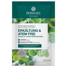 Abbildung: Dermasel Totes Meer Badesalz Erkältung & Atemfrei 80 g, Bad PZN 13700785
