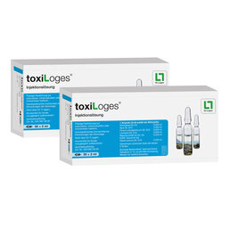 Abbildung: toxiLoges® Injektionslösung 100X2 ml, Injektionslösung PZN 13703884