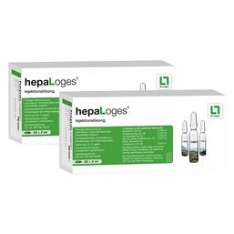 Abbildung: hepaLoges® Injektionslösung 100X2 ml, Injektionslösung PZN 13703909 