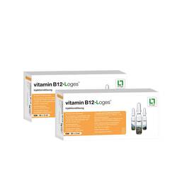 Abbildung: vitamin B12-Loges® Injektionslösung 100X2 ml, Ampullen PZN 13703921