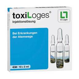 Abbildung: Toxi Loges Injektionslösung Ampullen Ampullen, 10X2 ml PZN 13704027