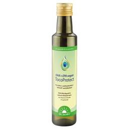 Abbildung: DHA + EPA vegan Tocoprotect Dr. Jacob`s flüssig Flüssigkeit, 250 ml PZN 13704062