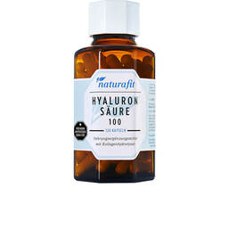 Abbildung: Naturafit Hyaluronsäure 100 Kollagenhydrolysat 350 120 St, Kapseln PZN 13704731