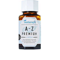 Abbildung: Naturafit A-Z Premium Kapseln 60 St, Kapseln PZN 13704932