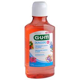 Abbildung: GUM Junior Mundspülung Erdbeere ab 6 Jahren Lösung, 300 ml PZN 13710499