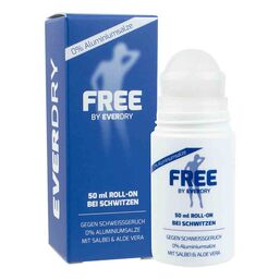 Abbildung: Everdry Free Roll-on ohne Aluminiumsalze Körperpflege, 50 ml PZN 13712417