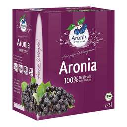 Abbildung: Aroniasaft Bib Bio FH 3 l, Saft PZN 13712498