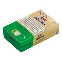 Abbildung: Bellawa Natural Wattestäbchen 200 St, Stäbchen PZN 13714474