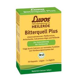 Abbildung: Luvos Heilerde Bio Bitterquell Plus Kapseln Kapseln, 30 St PZN 13723160