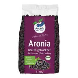 Abbildung: Aroniabeeren getrocknet Bio FH 200 g PZN 13724142