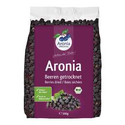 Abbildung: Aroniabeeren getrocknet Bio FH 500 g PZN 13724159
