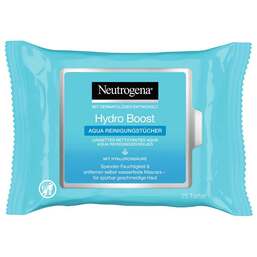 Abbildung: Neutrogena Hydro Boost Aqua Reinigungstücher Tücher, 25 St PZN 13725673