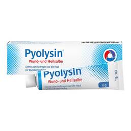 Abbildung: Pyolysin® Wund- und Heilsalbe 6 g, Creme PZN 13725934