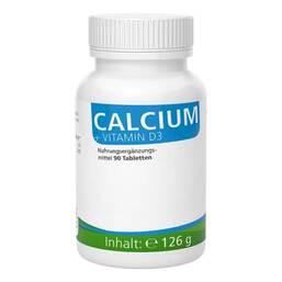 Abbildung: Calcium + Vitamin D3 Tabletten 90 St, Tabletten PZN 13751943