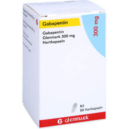 Abbildung: Gabapentin Glenmark 300 mg Hartkapseln 50 St, Hartkapseln PZN 13753847