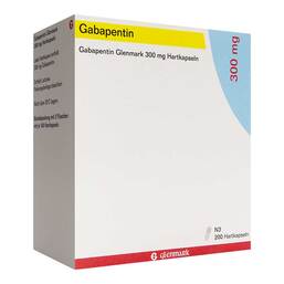 Abbildung: Gabapentin Glenmark 300 mg Hartkapseln 200 St, Hartkapseln PZN 13753876