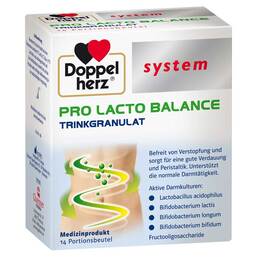 Abbildung: Doppelherz system Pro Lacto Balance Trinkgranulat Granulat, 14 St PZN 13754166