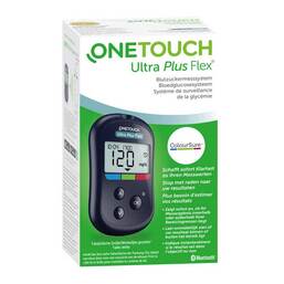 Abbildung: One Touch Ultra Plus Flex Blutzuckermesssys.mg / dl 1 St PZN 13754752