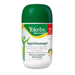 Abbildung: Yokebe Appetitmanager Kapseln Kapseln, 40 St PZN 13780904