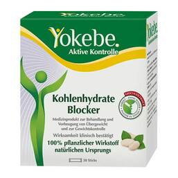 Abbildung: Yokebe Kohlenhydrat Blocker Sticks Beutel, 30 St PZN 13780927
