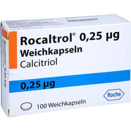 Abbildung: Rocaltrol 0,25 µg Weichkapseln 100 St, Weichkapseln PZN 13781832
