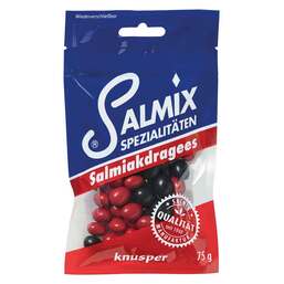 Abbildung: Salmix Salmiakdragees Knusper 75 g, Dragees PZN 13785497