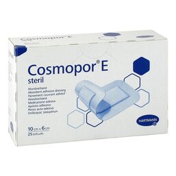 Abbildung: Cosmopor E steril 6x10 cm 25 St, Pflaster PZN 13816826