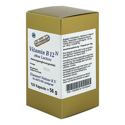 Abbildung: Vitamin B12 N Kapseln Kapseln, 120 St PZN 13835806