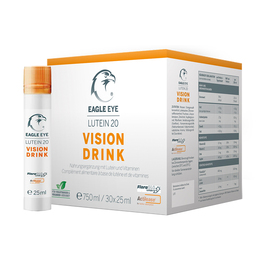 Abbildung: Eagle Eye Lutein 20 Vision Drink Ampullen, 30X25 ml PZN 13836295