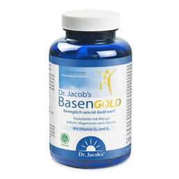 Abbildung: Basengold Dr. Jacob`s Kautabletten Kautabletten, 126 St PZN 13836728