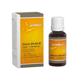 Abbildung: Prosan Vitamin D3 + K2-Öl Öl, 20 ml PZN 13837366